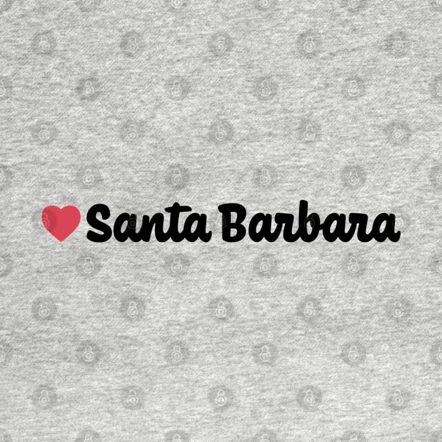 Santa Barbara Heart Script by modeoftravel